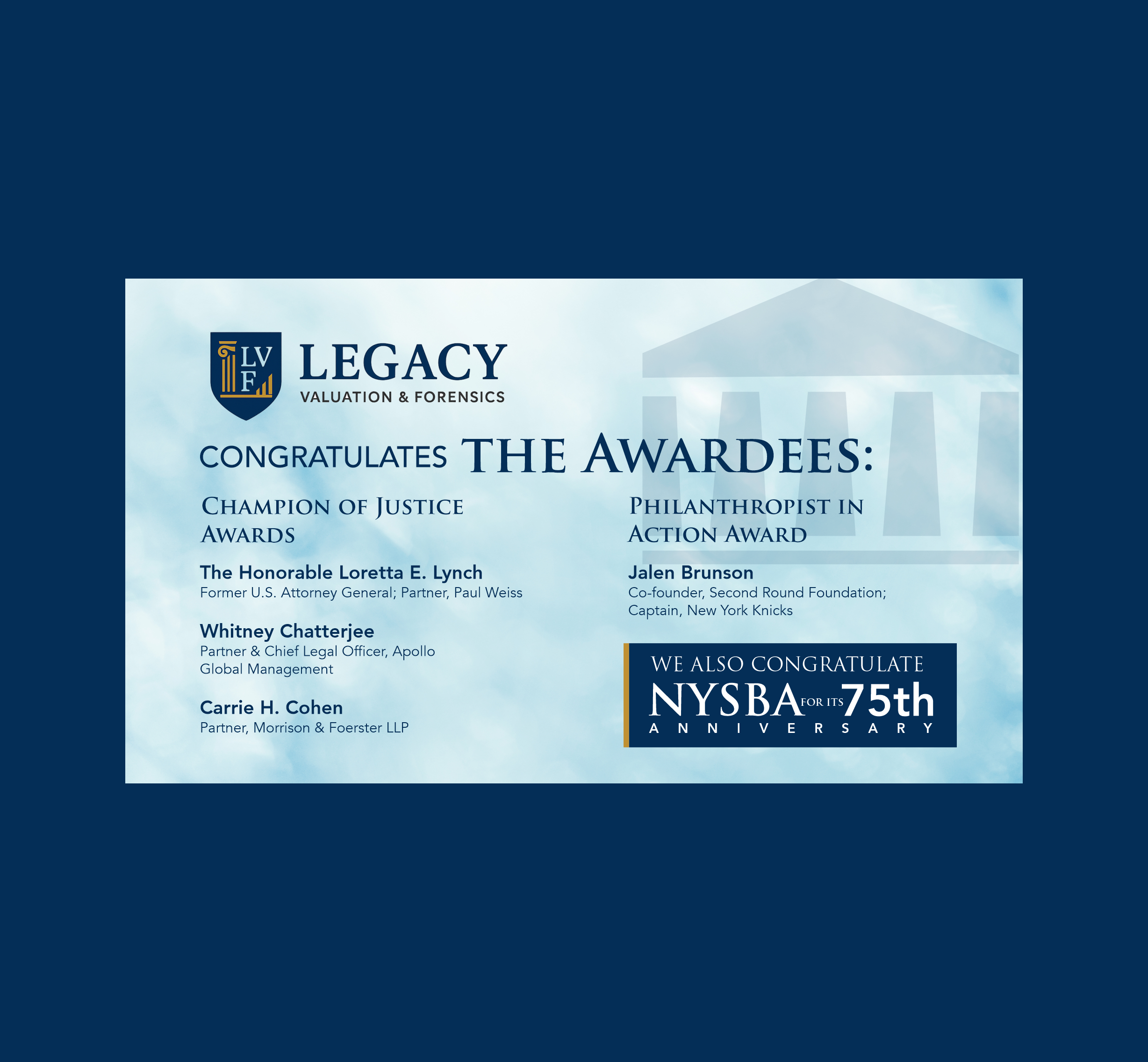 Flyer Design by Excellar Hub for Legacy Valuation & Forensics | Design #36212523