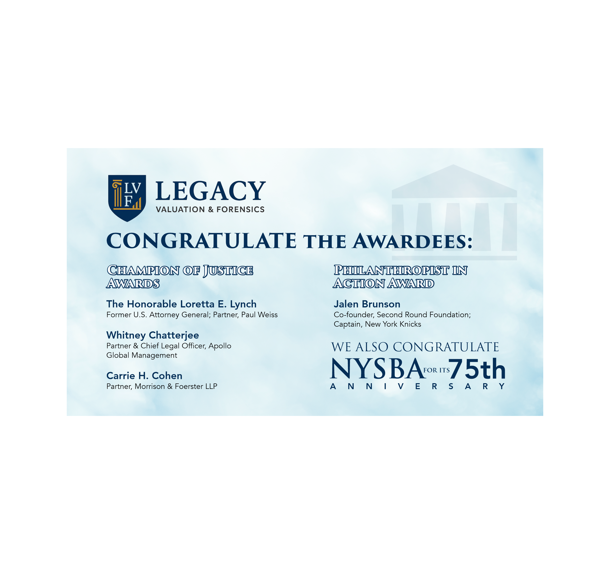 Flyer Design by Excellar Hub for Legacy Valuation & Forensics | Design #36214129