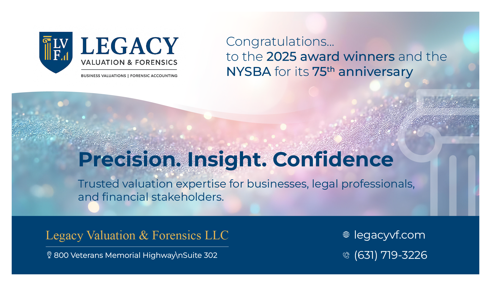 Flyer Design by GMWIRE for Legacy Valuation & Forensics | Design #36232277