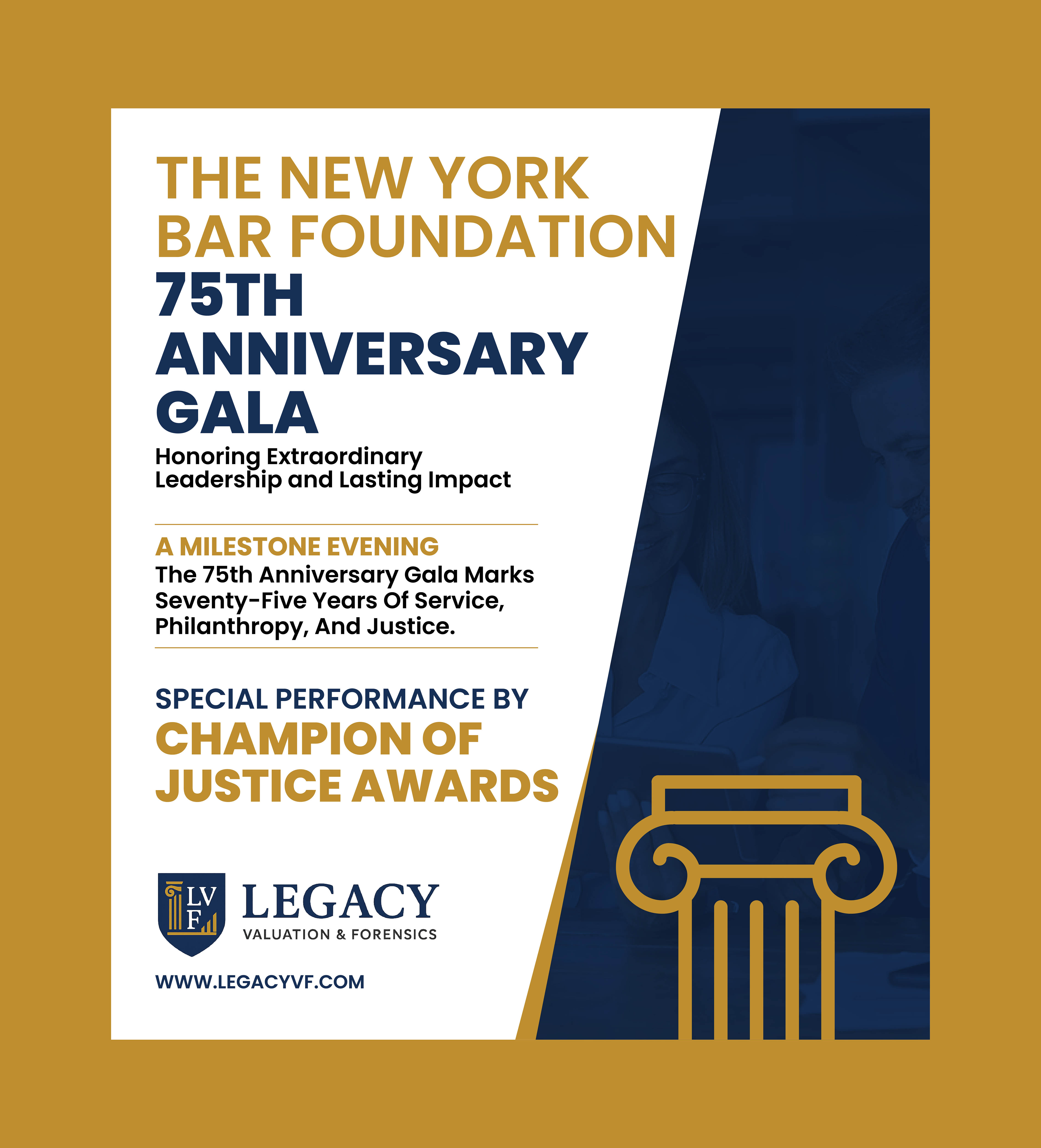 Diseño de Flyer por 3Guys para Legacy Valuation & Forensics | Diseño #36202241