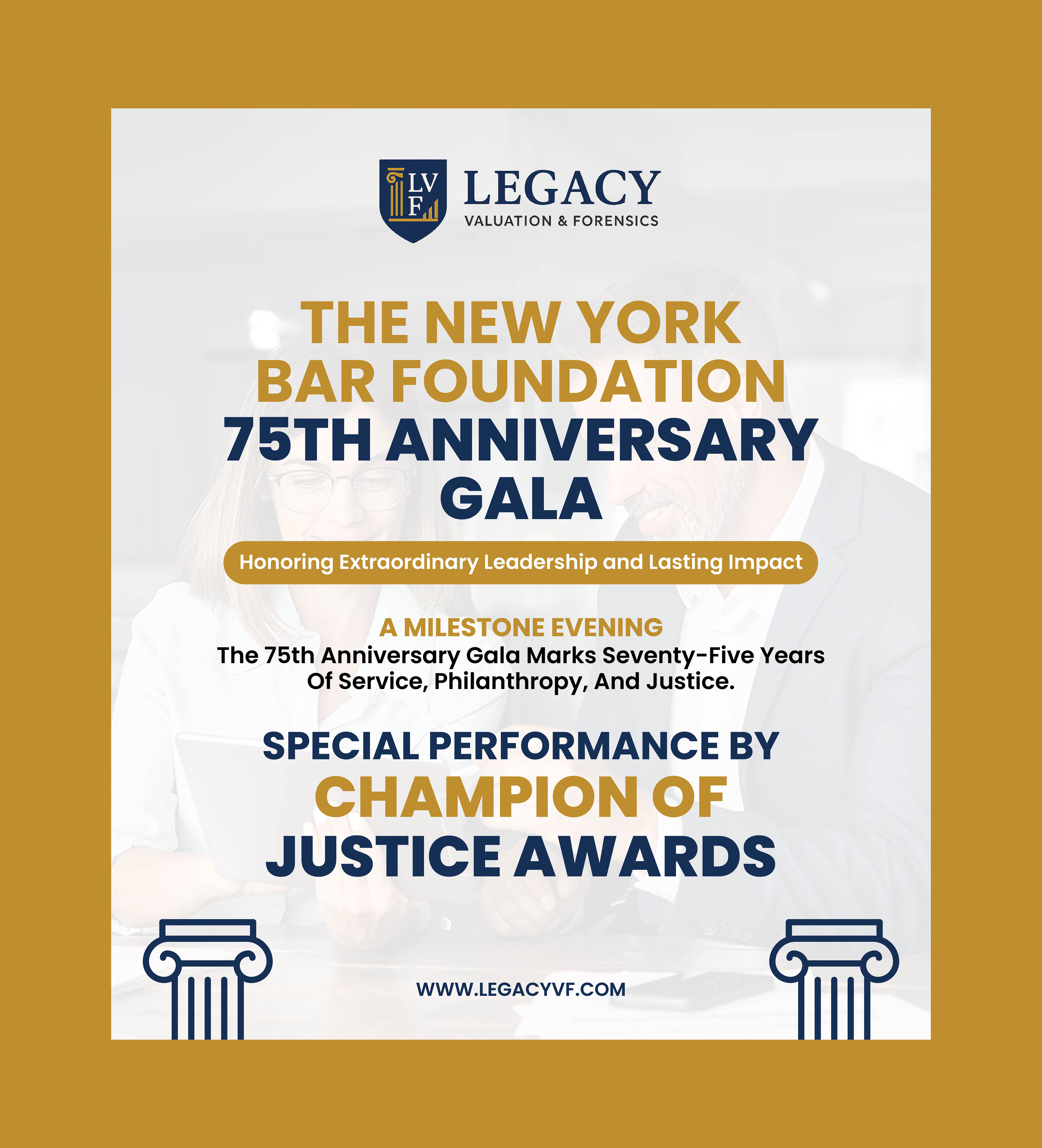 Diseño de Flyer por 3Guys para Legacy Valuation & Forensics | Diseño #36202329