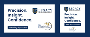 Flyer Design by saurov for Legacy Valuation & Forensics | Design: #36200418