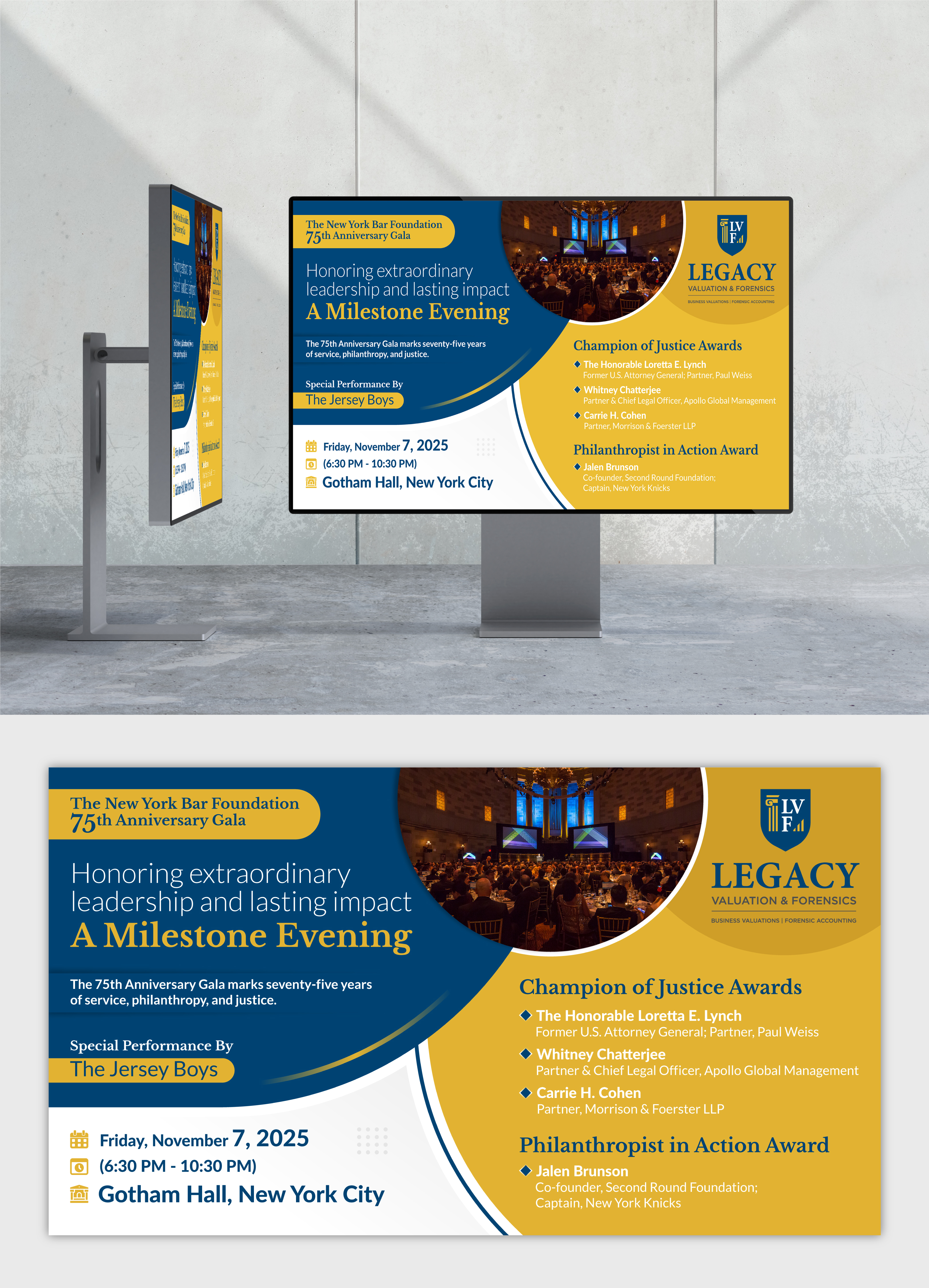 Flyer Design by Impressive Designs for Legacy Valuation & Forensics | Design #36199318