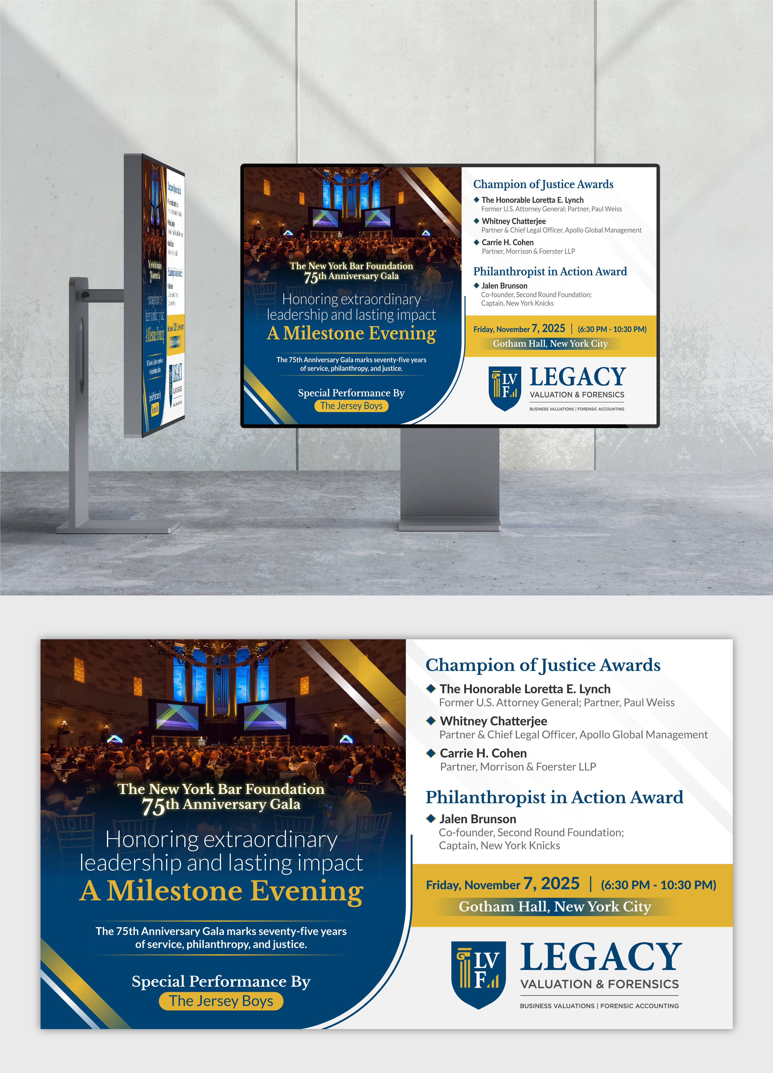 Flyer Design by Impressive Designs for Legacy Valuation & Forensics | Design #36199319