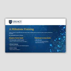 Flyer Design by Bidita Saha for Legacy Valuation & Forensics | Design: #36205938