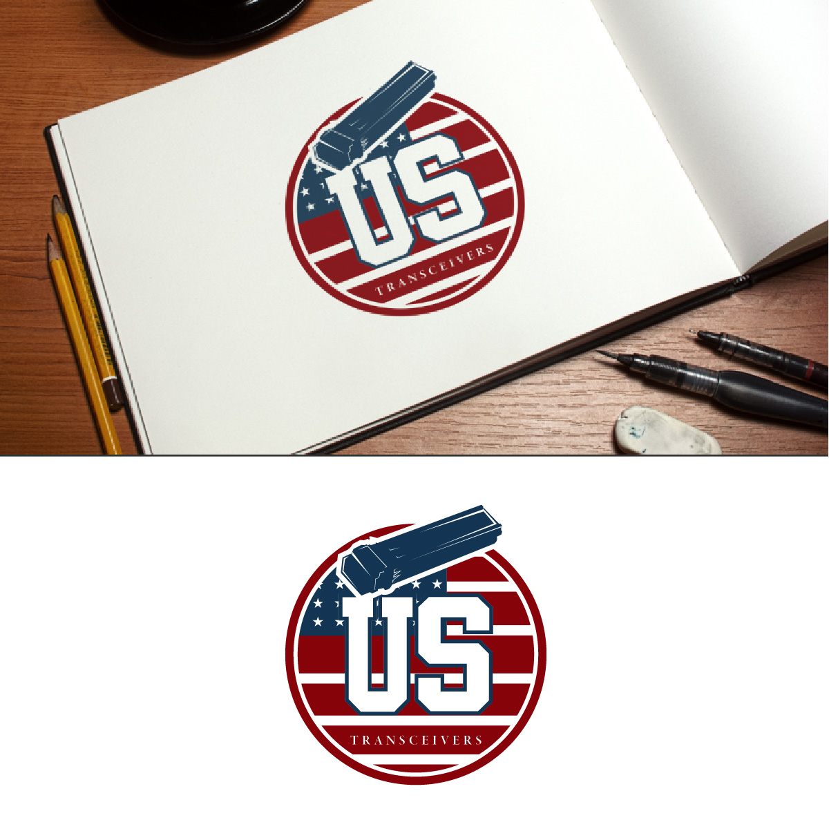 Logo Design by fly  design for FiberCablesDirect.com | Design #36206143