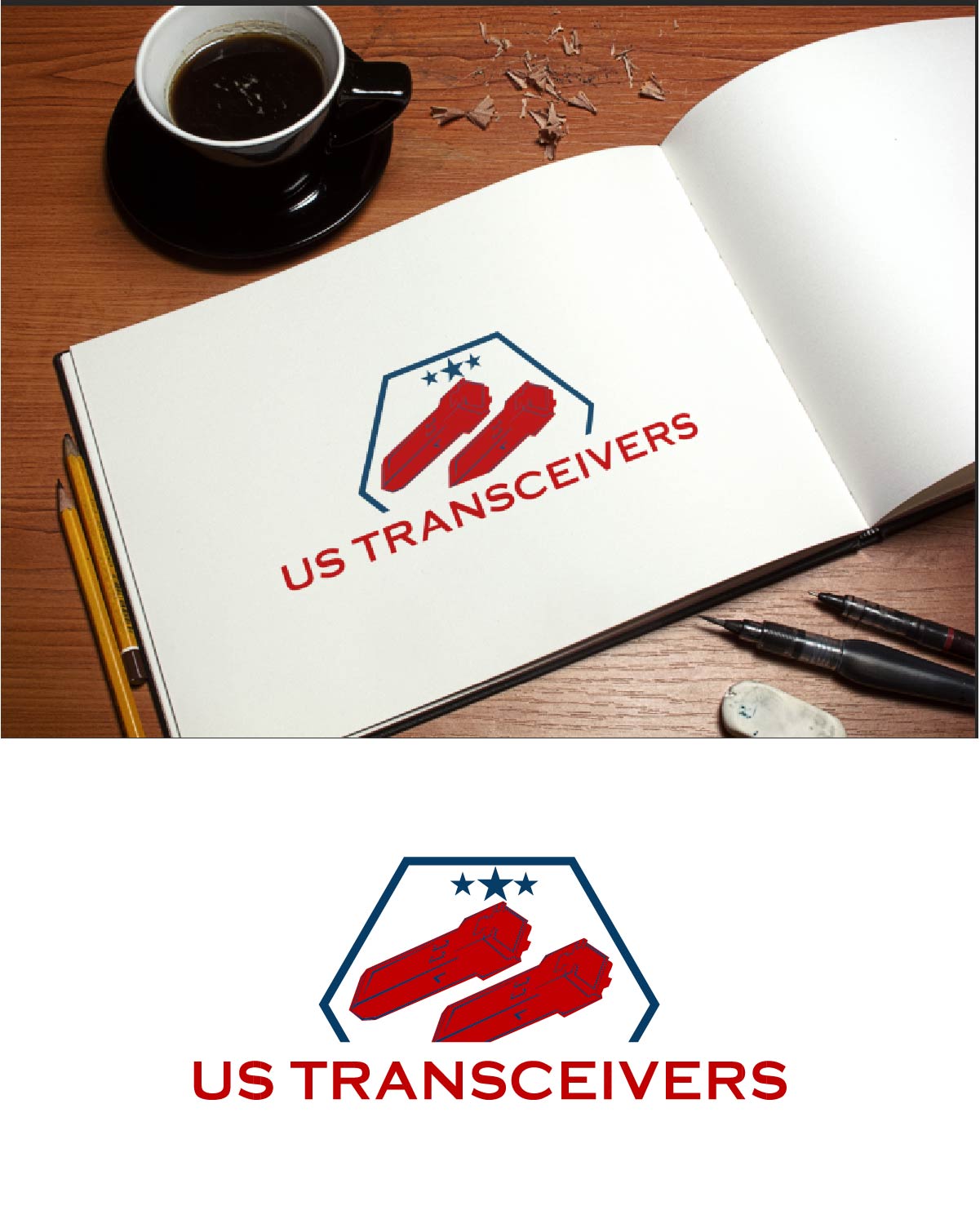 Logo Design by fly  design for FiberCablesDirect.com | Design #36206162