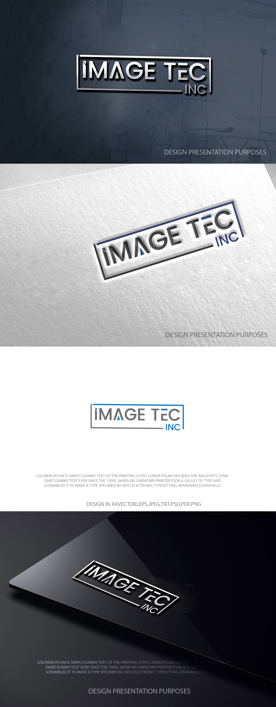 Logo Design by zebronicgraphic for Image Tec Inc | Design #36200044