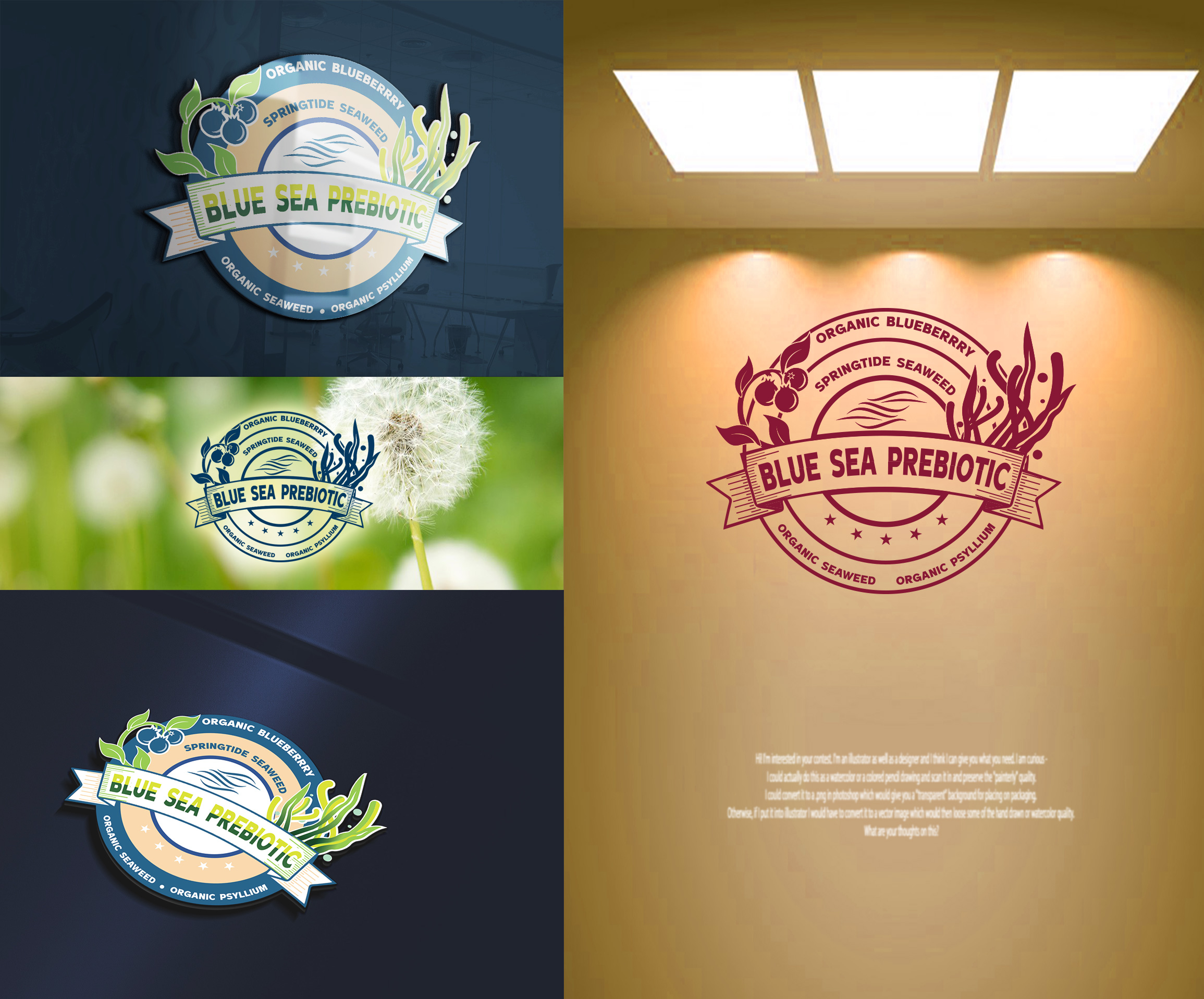 Logo Design by Wonderful design for Springtide Seaweed, LLC | Design #36211914