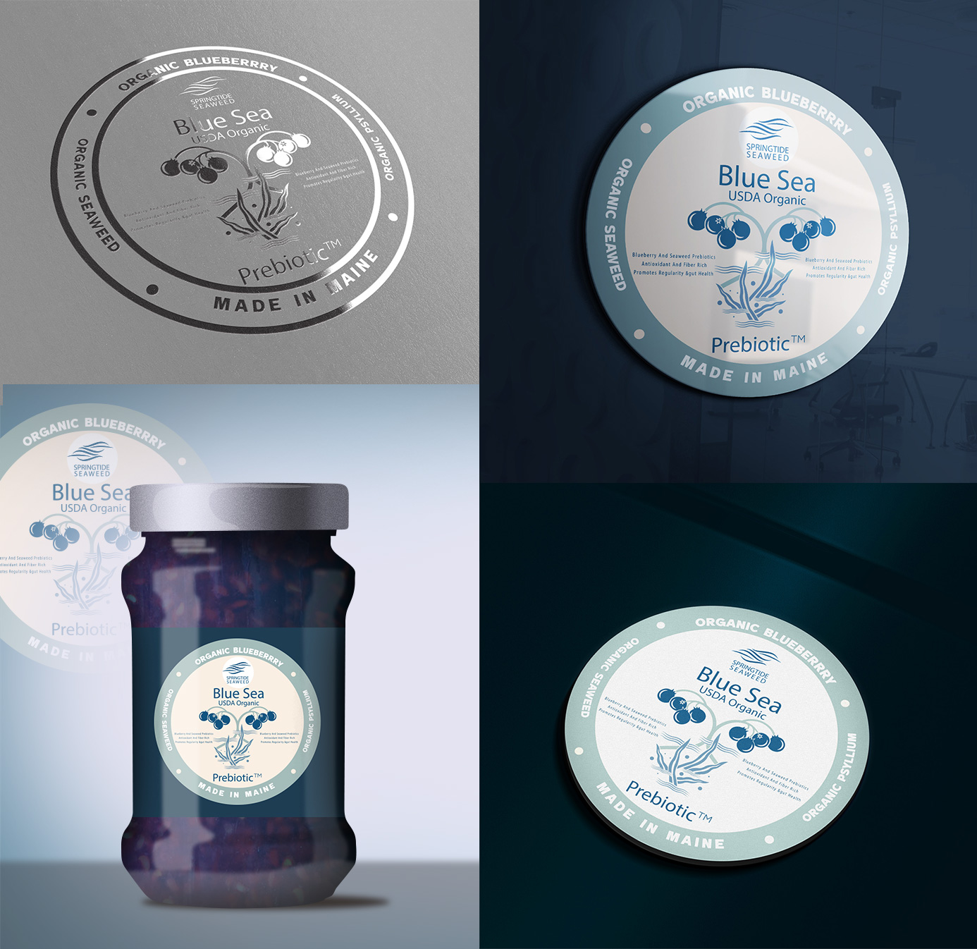 Logo Design by Wonderful design for Springtide Seaweed, LLC | Design #36245987