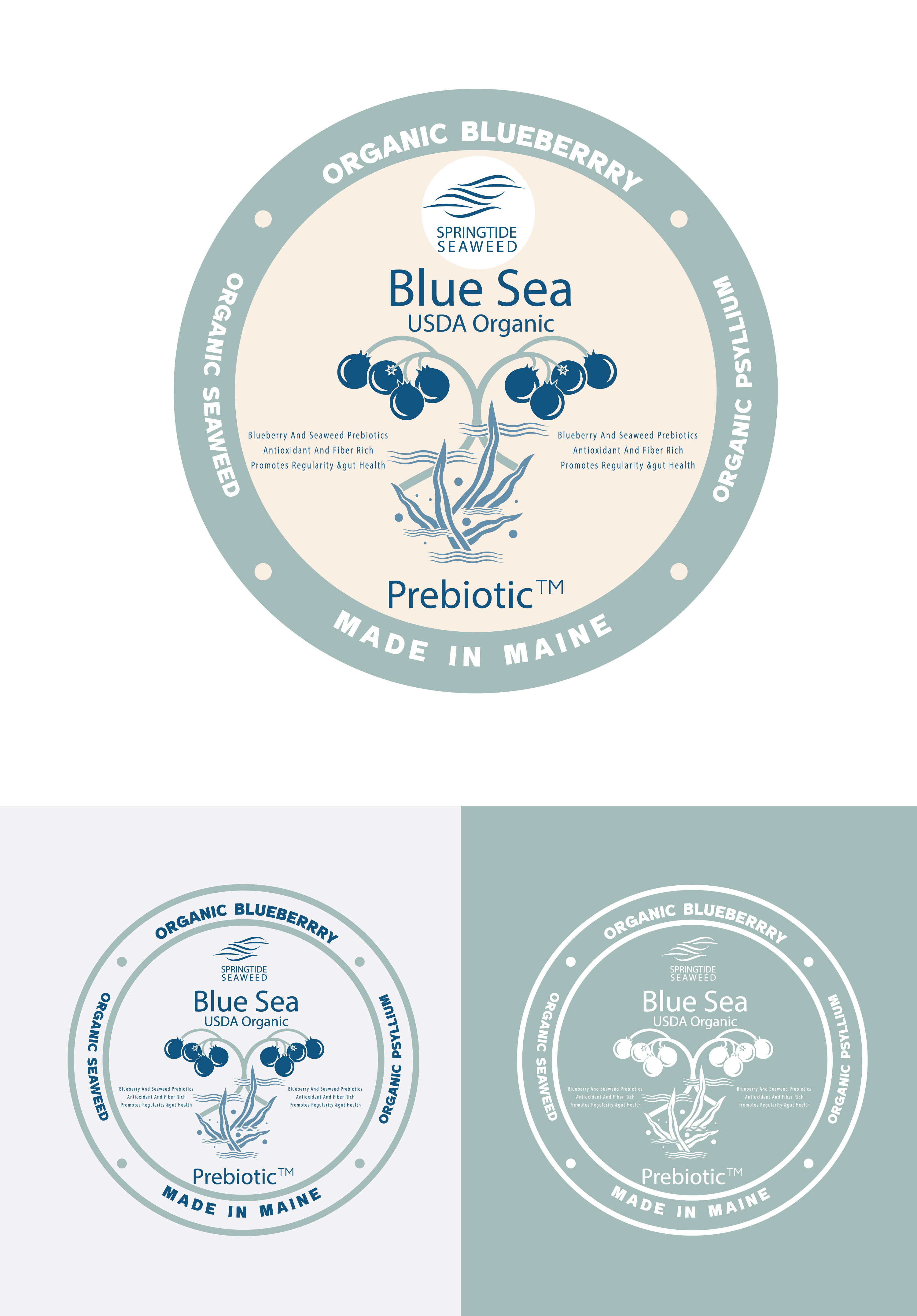 Logo Design by Wonderful design for Springtide Seaweed, LLC | Design #36245989