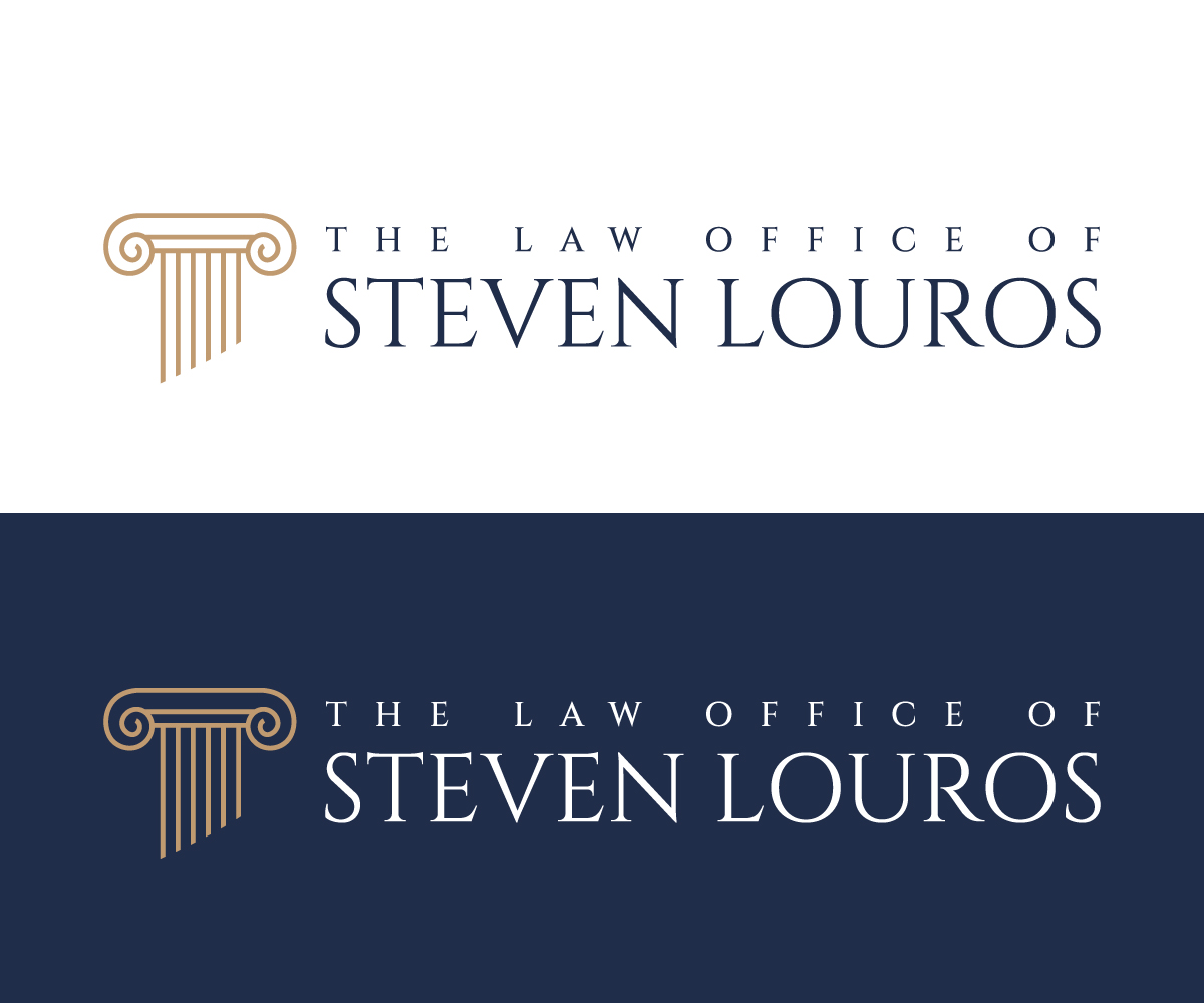 Logo Design by Adi Graphics for The Law Office of Steven Louros | Design #36242752