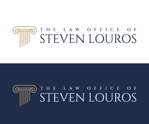 Logo Design by Adi Graphics for The Law Office of Steven Louros | Design: #36242752