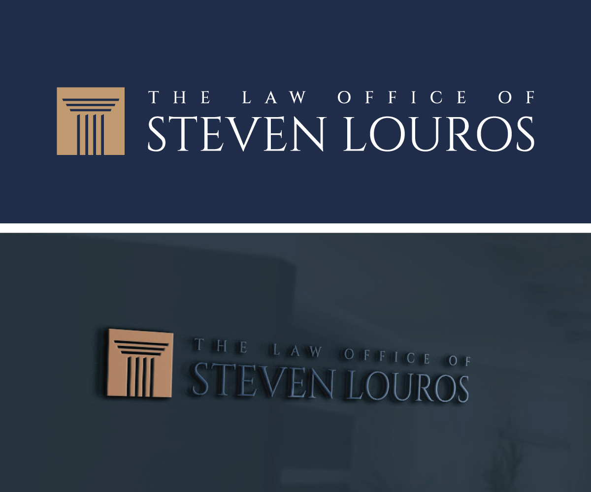 Logo Design by Adi Graphics for The Law Office of Steven Louros | Design #36242754