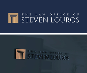 Logo Design by Adi Graphics for The Law Office of Steven Louros | Design: #36242754