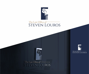Logo Design by alkaline for The Law Office of Steven Louros | Design: #36239538
