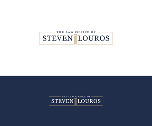 Logo Design by Widi Nalendra for The Law Office of Steven Louros | Design: #36257785