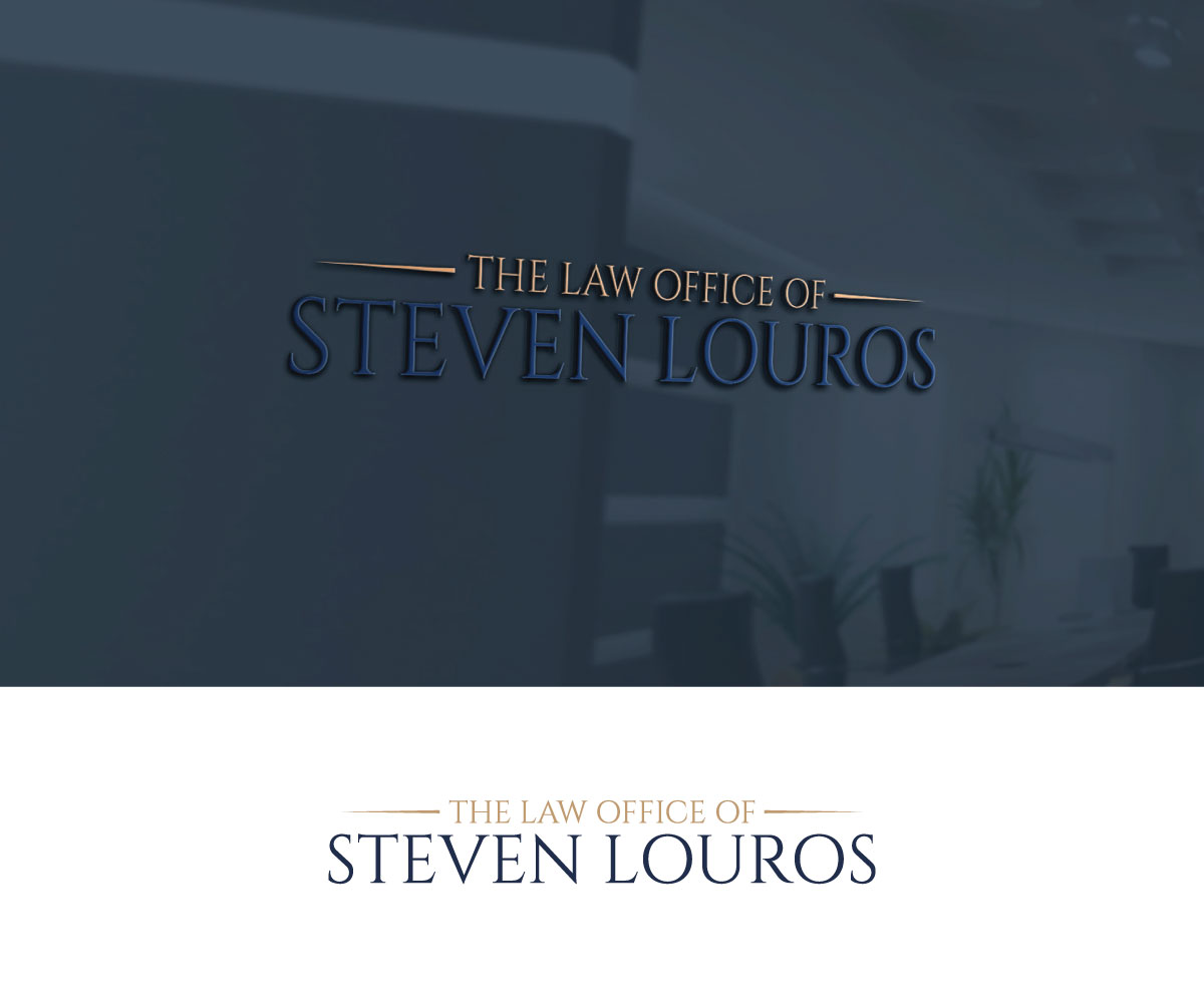 Logo Design by Srk pix!14 for The Law Office of Steven Louros | Design #36246644