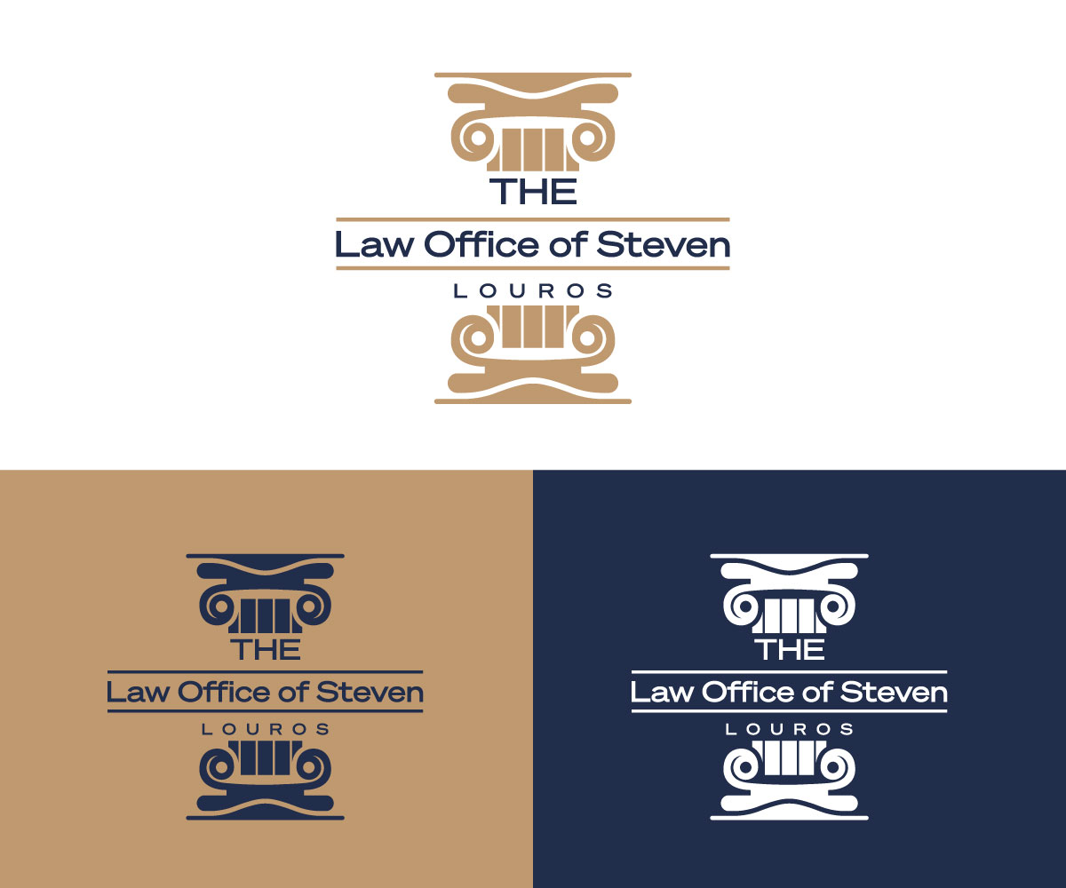 Logo Design by Design_tamim for The Law Office of Steven Louros | Design #36241977