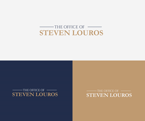 Logo Design by Graphixpointt for The Law Office of Steven Louros | Design: #36242009