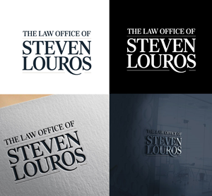 Logo Design by Jonshonkal for The Law Office of Steven Louros | Design: #36254938