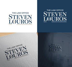 Logo Design by Jonshonkal for The Law Office of Steven Louros | Design: #36254939