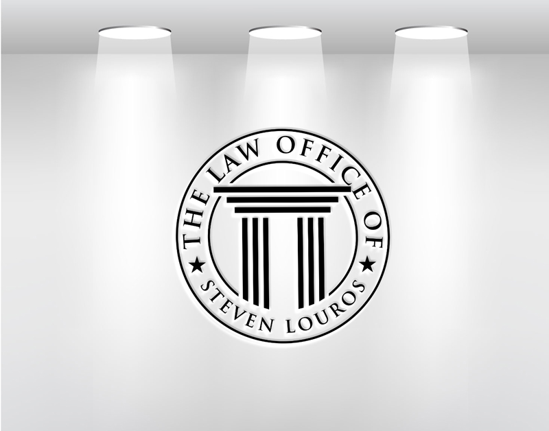 Logo Design by sorrybro for The Law Office of Steven Louros | Design #36239058