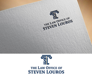 Logo Design by vmeskat for The Law Office of Steven Louros | Design: #36248282