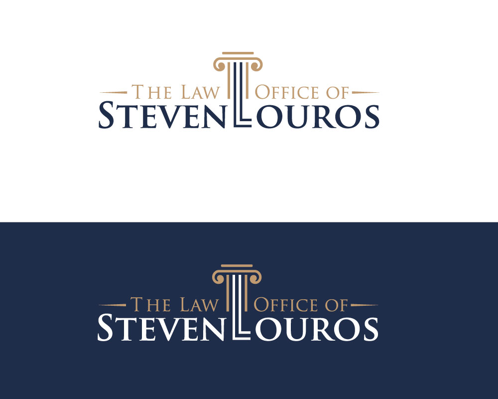 Logo Design by musa-fir for The Law Office of Steven Louros | Design #36244390