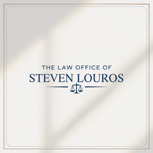 Logo Design by SolidGraphics for The Law Office of Steven Louros | Design: #36248410