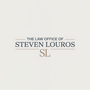 Logo Design by SolidGraphics for The Law Office of Steven Louros | Design: #36248411
