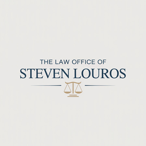 Logo Design by SolidGraphics for The Law Office of Steven Louros | Design: #36248412