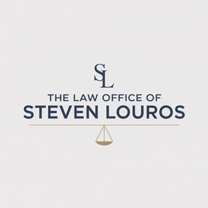 Logo Design by SolidGraphics for The Law Office of Steven Louros | Design: #36248413