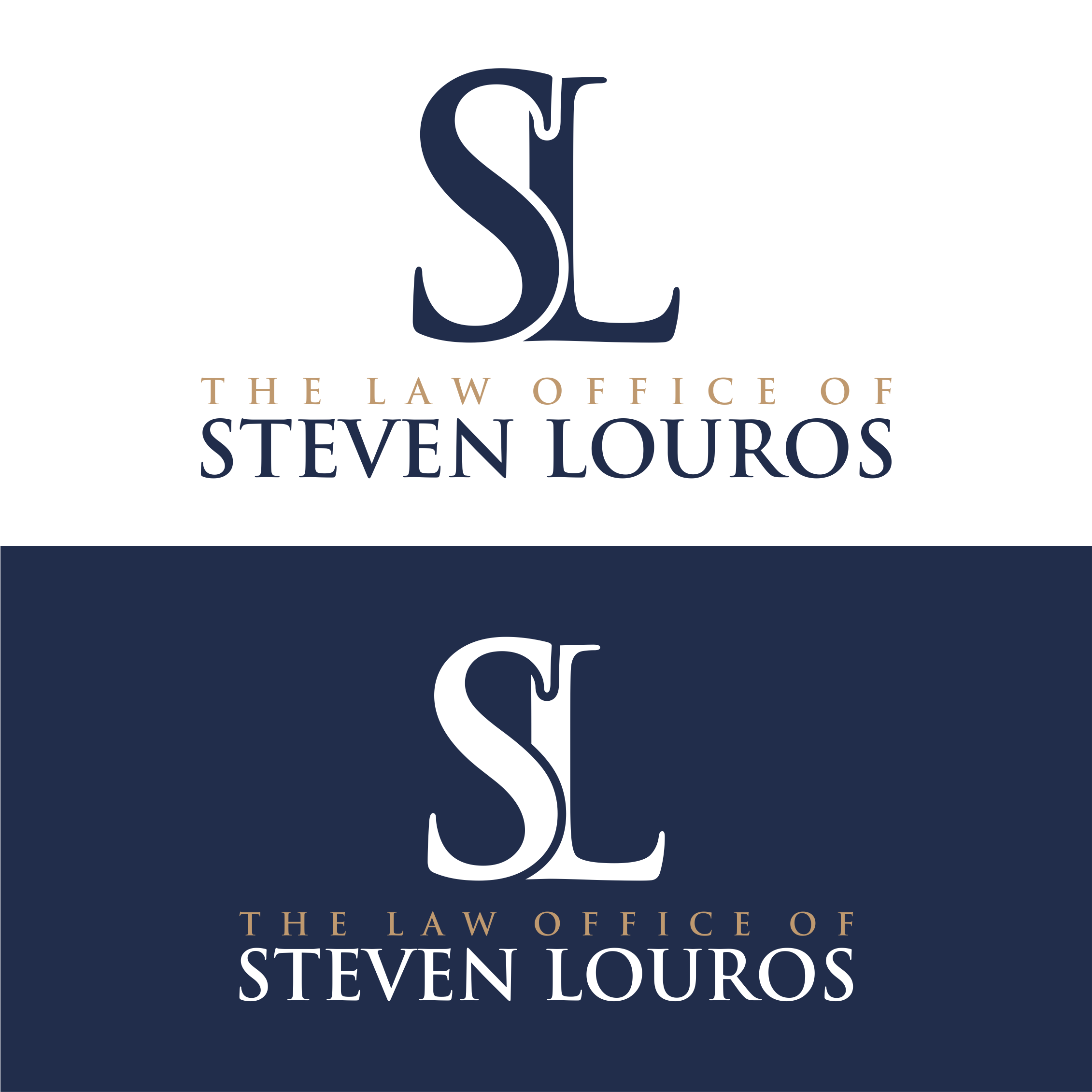 Logo Design by diego costa for The Law Office of Steven Louros | Design #36238553