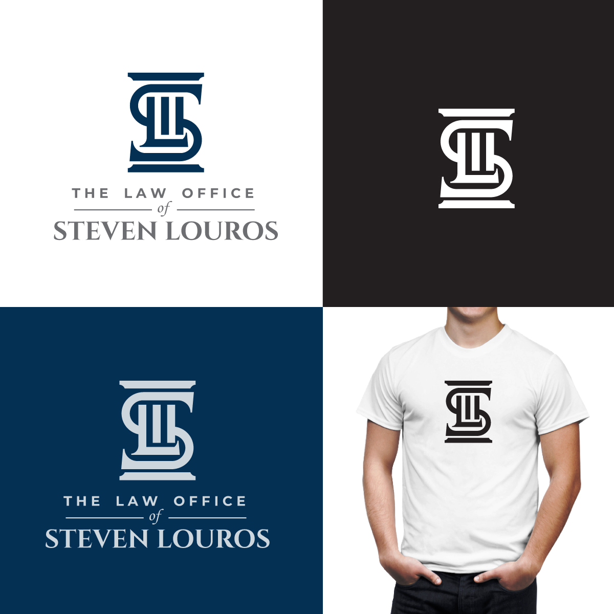 Logo Design by dianagargaritza for The Law Office of Steven Louros | Design #36253168