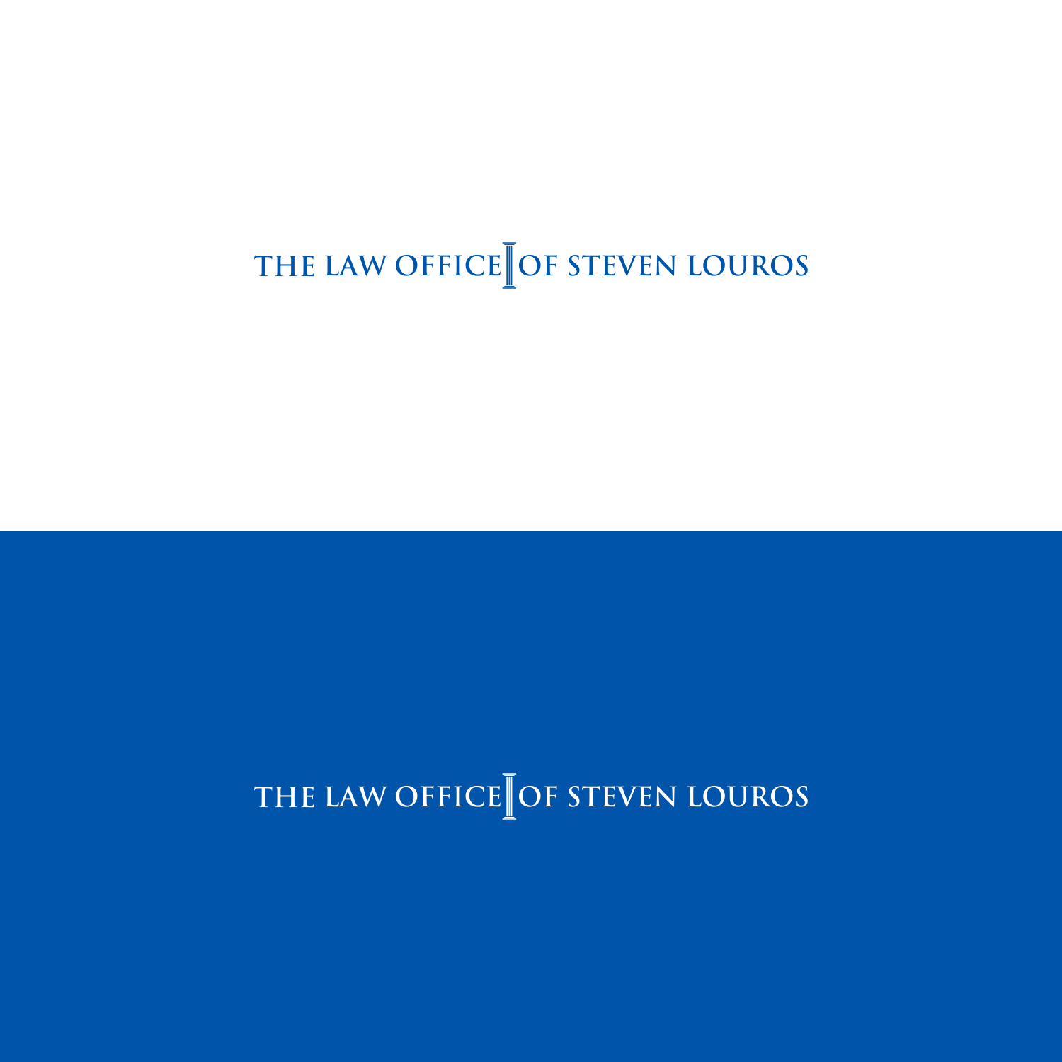 Logo Design by zia77 for The Law Office of Steven Louros | Design #36237947