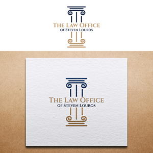 Logo Design by Astro D for The Law Office of Steven Louros | Design #36240534