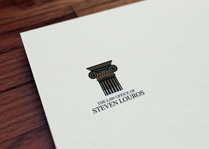 Logo Design by GraphiqueLab for The Law Office of Steven Louros | Design: #36249469