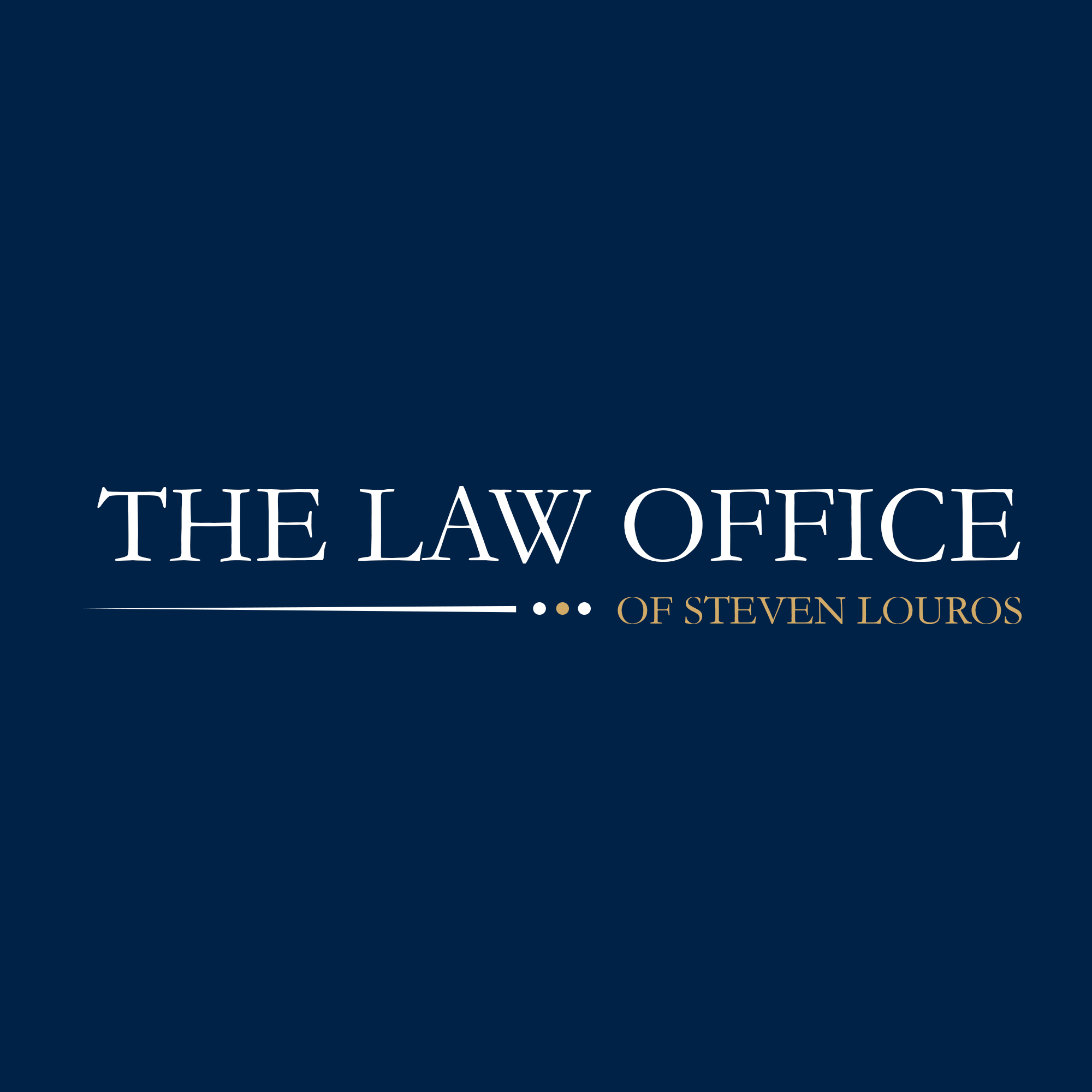 Logo Design by Anup Innovations for The Law Office of Steven Louros | Design #36253998
