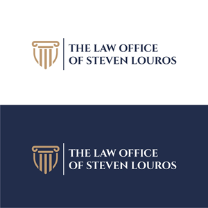 Logo Design by cretivesoul for The Law Office of Steven Louros | Design: #36264071