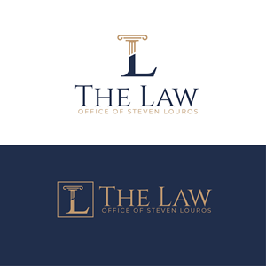 Logo Design by @Dh24 for The Law Office of Steven Louros | Design: #36255696