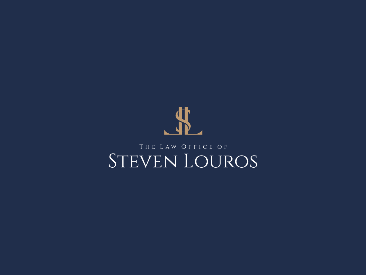 Logo Design by Atvento Graphics for The Law Office of Steven Louros | Design #36241143