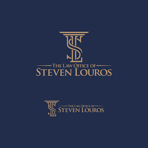 Logo Design by luckdesign for The Law Office of Steven Louros | Design: #36238011