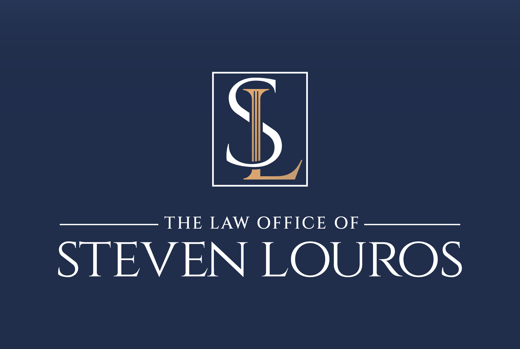 Logo Design by Atec for The Law Office of Steven Louros | Design #36246497