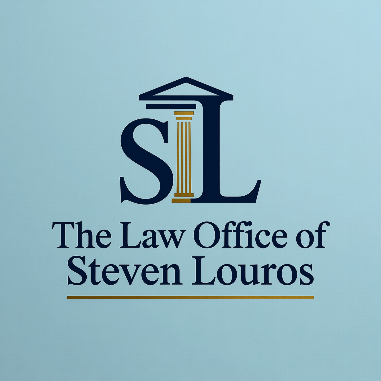 Logo Design by VEGA-Designs for The Law Office of Steven Louros | Design #36279184