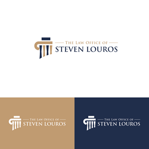 Logo Design by Maxo-Biz for The Law Office of Steven Louros | Design: #36240755