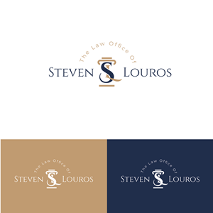 Logo Design by Maxo-Biz for The Law Office of Steven Louros | Design: #36240756
