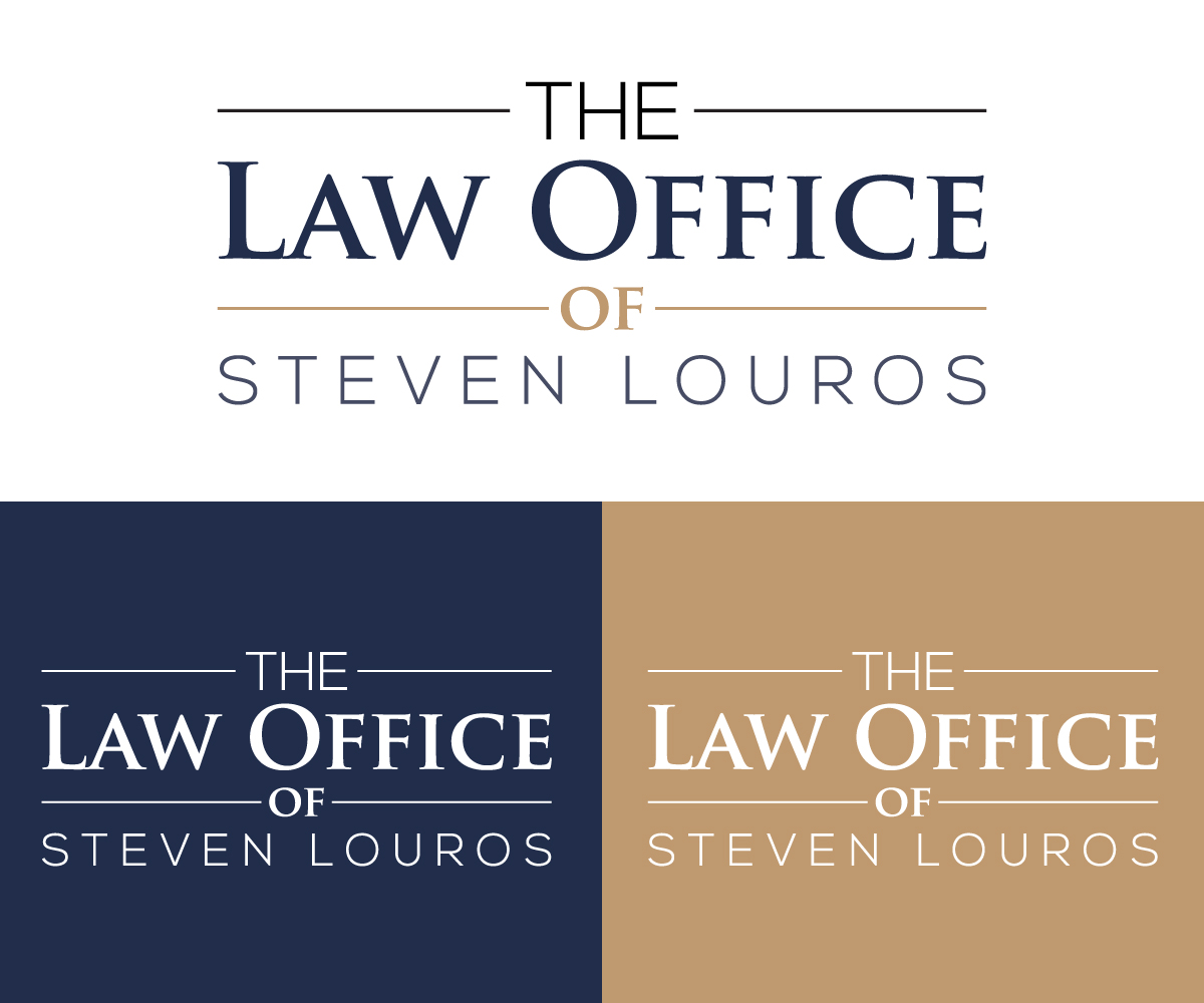 Logo Design by Dior design for The Law Office of Steven Louros | Design #36238544