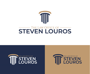 Logo Design by Didi Purwadi for The Law Office of Steven Louros | Design: #36261275