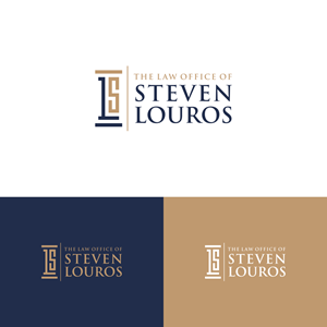 Logo Design by jo.art for The Law Office of Steven Louros | Design: #36259279